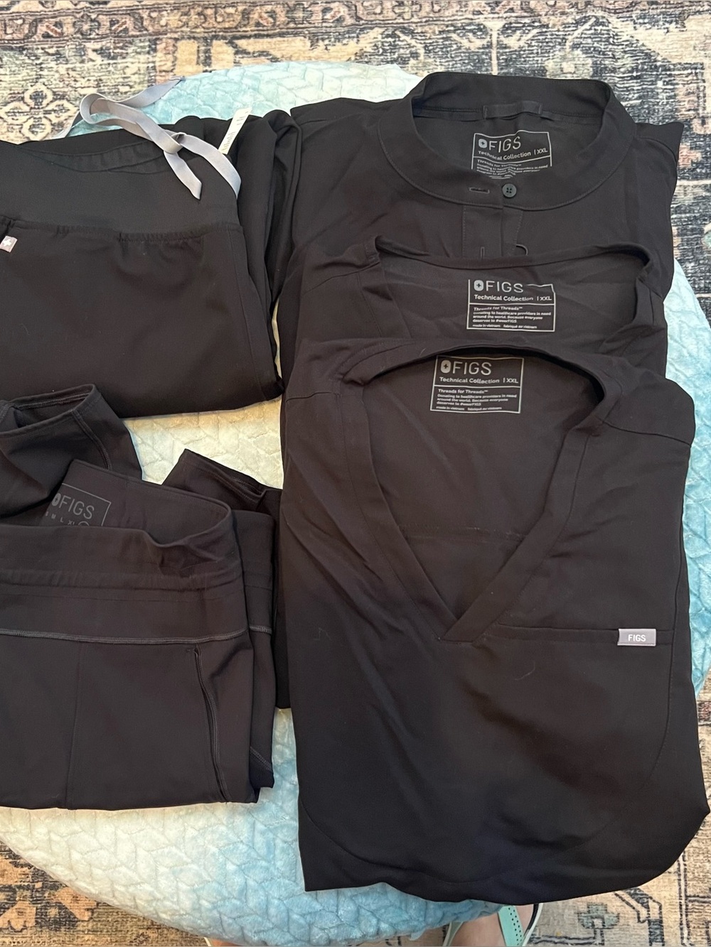 Figs 5 piece bundle 
XXL